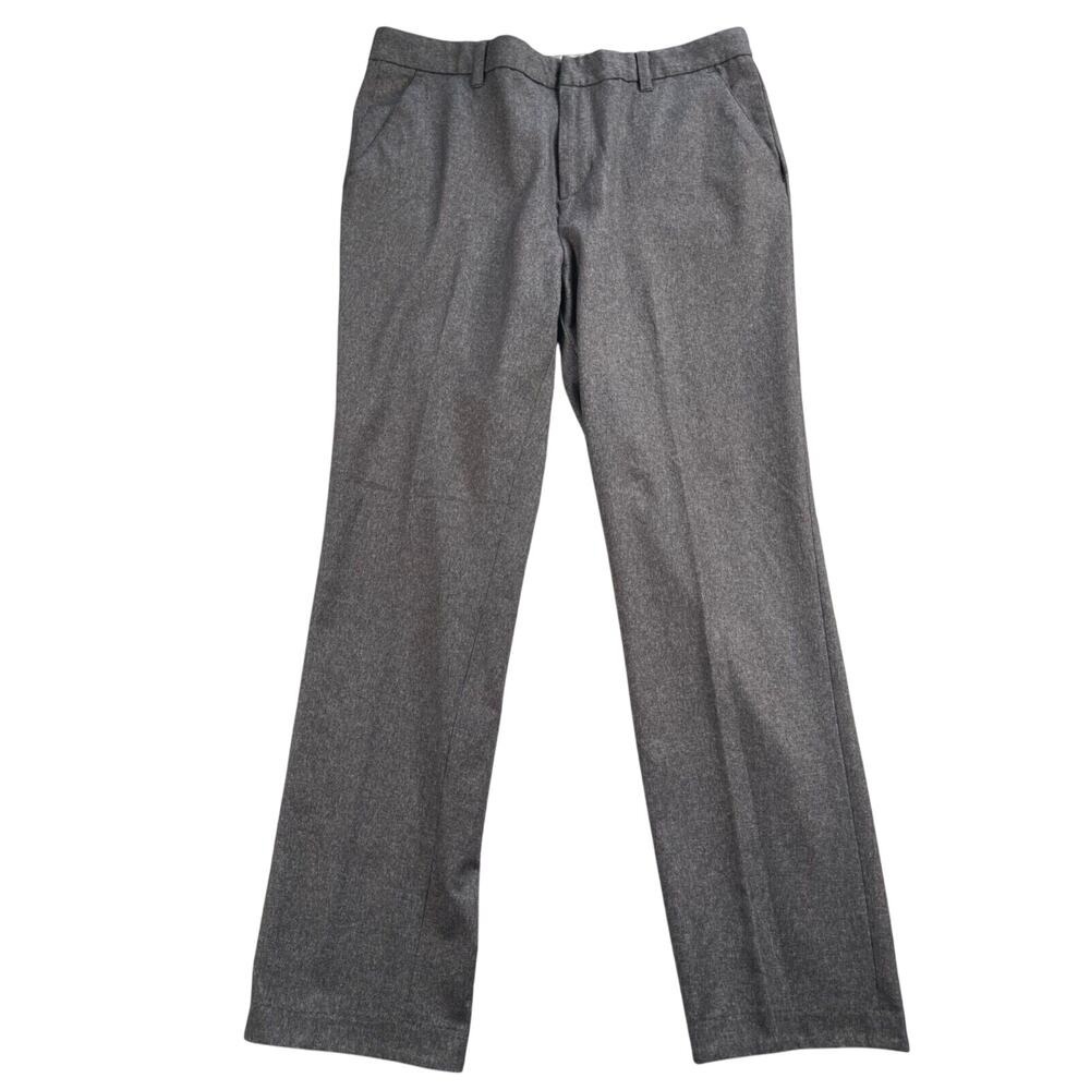 Adipure Adidas Pants Mens 35x32 (Actual Inseam 31) Gray Golf Performance Office